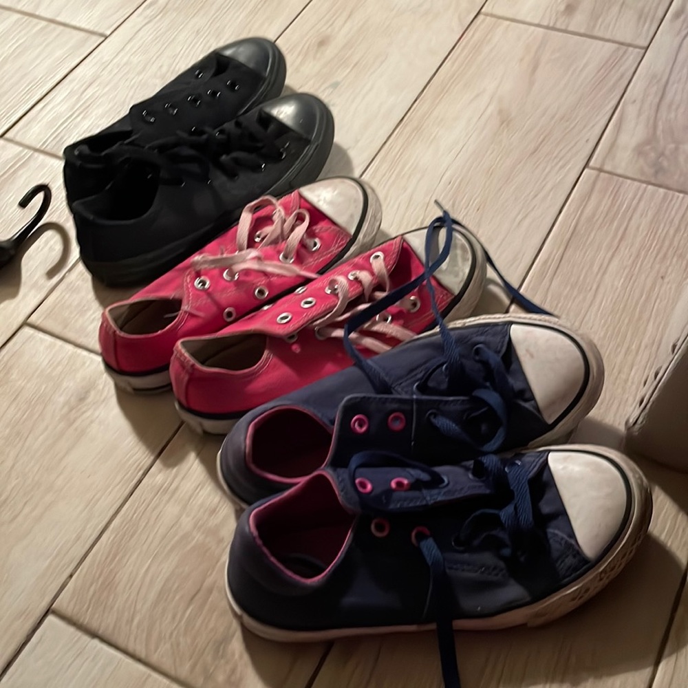 Three pairs of converse